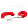 Fetish Pleasure Fluffy Handcuffs Red - 5