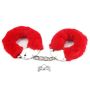 Fetish Pleasure Fluffy Handcuffs Red - 7