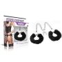 Fetish Pleasure Fluffy Leg Cuffs Black - 2