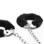 Fetish Pleasure Fluffy Leg Cuffs Black - 5