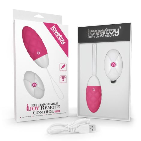 IJOY Wireless Remote Control Rechargeable Egg Pink - 4