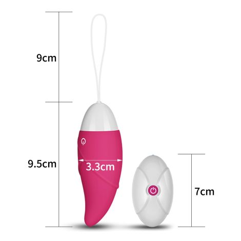 IJOY Wireless Remote Control Rechargeable Egg Pink - 5