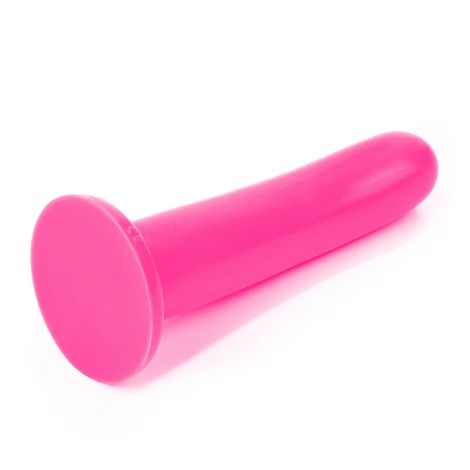 Silicone Holy Dong Medium Pink - 3