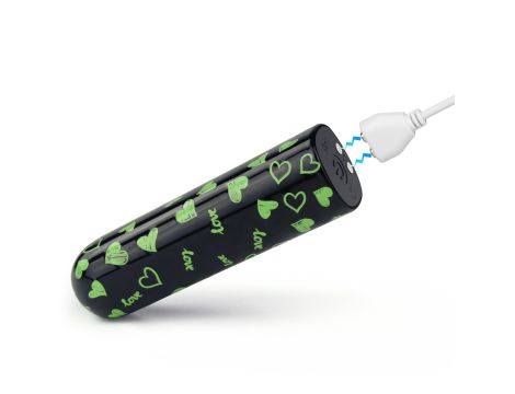 Rechargeable Glow-in-the-dark Heart Massager - 3