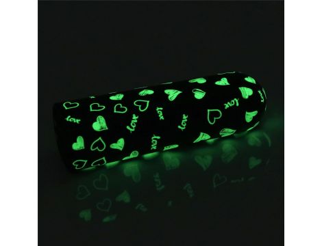 Rechargeable Glow-in-the-dark Heart Massager - 13