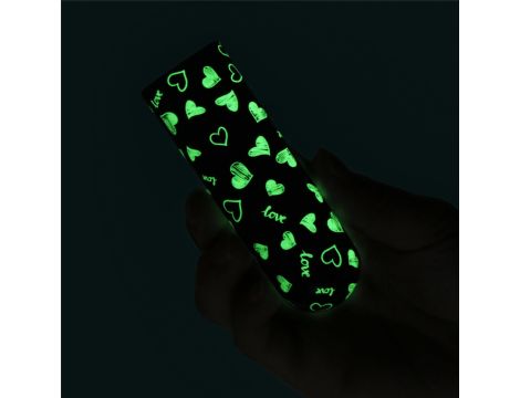 Rechargeable Glow-in-the-dark Heart Massager - 14