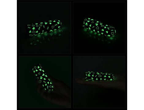 Rechargeable Glow-in-the-dark Heart Massager - 18