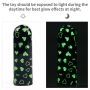 Rechargeable Glow-in-the-dark Heart Massager - 17