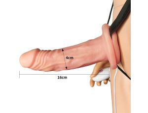 Vibrating Unisex Hollow Strap On - image 2