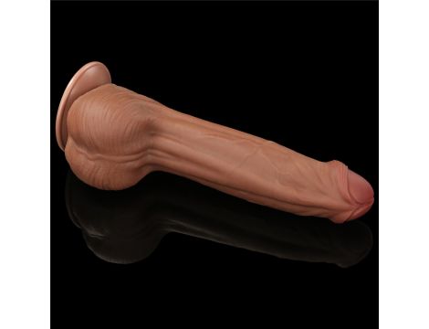 11.5'' King Sized Sliding Skin Dual Layer Dong Brown - 5