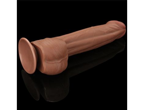 11.5'' King Sized Sliding Skin Dual Layer Dong Brown - 6