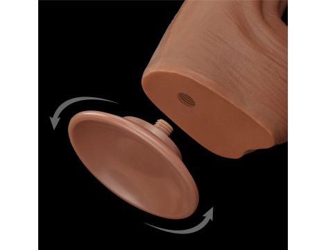 11.5'' King Sized Sliding Skin Dual Layer Dong Brown - 10