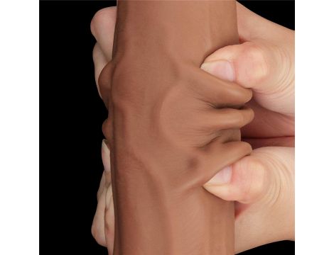 11.5'' King Sized Sliding Skin Dual Layer Dong Brown - 16