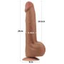 11.5'' King Sized Sliding Skin Dual Layer Dong Brown - 4