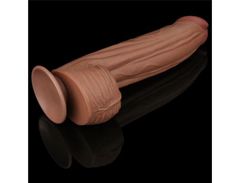 12'' King Sized Sliding Skin Dual Layer Dong Brown - 6