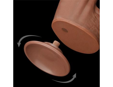 12'' King Sized Sliding Skin Dual Layer Dong Brown - 10