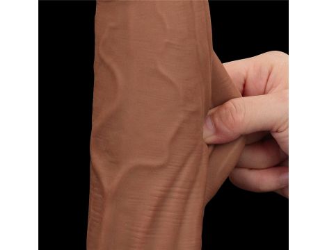 12'' King Sized Sliding Skin Dual Layer Dong Brown - 15