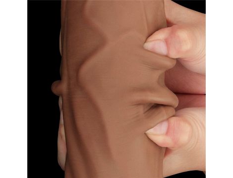 12'' King Sized Sliding Skin Dual Layer Dong Brown - 16