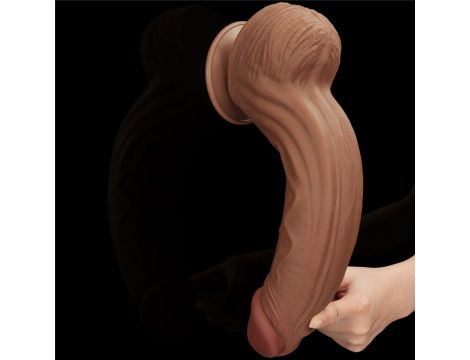 12'' King Sized Sliding Skin Dual Layer Dong Brown - 18