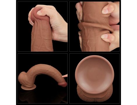 13.5'' King Sized Sliding Skin Dual Layer Dong Brown - 21