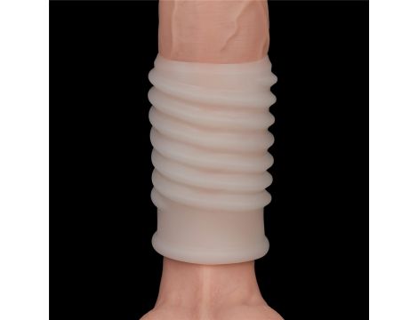 Vibrating Spiral Knights Ring (White) - 4