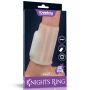 Vibrating Ridge Knights Ring (White) - 2