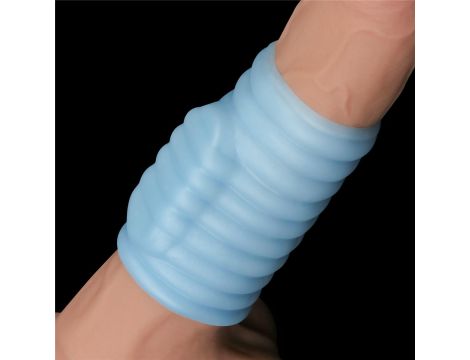 Vibrating Wave Knights Ring (Blue) - 7