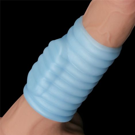 Vibrating Wave Knights Ring (Blue) - 7