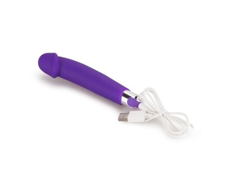 Rechargeable IJOY Silicone Dildo - 3