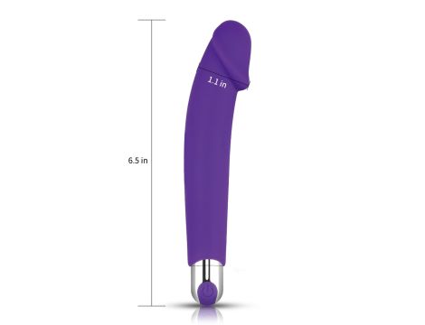 Rechargeable IJOY Silicone Dildo - 6