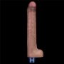 10.5" REAL SOFTEE Rechargeable Silicone Vibrating Dildo - 5