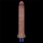 10.5" REAL SOFTEE Rechargeable Silicone Vibrating Dildo - 6