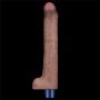 10.5" REAL SOFTEE Rechargeable Silicone Vibrating Dildo - 8