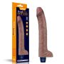 11" REAL SOFTEE Rechargeable Silicone Vibrating Dildo - 2