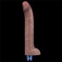 11" REAL SOFTEE Rechargeable Silicone Vibrating Dildo - 5