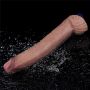 11" REAL SOFTEE Rechargeable Silicone Vibrating Dildo - 14