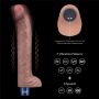 11" REAL SOFTEE Rechargeable Silicone Vibrating Dildo - 15