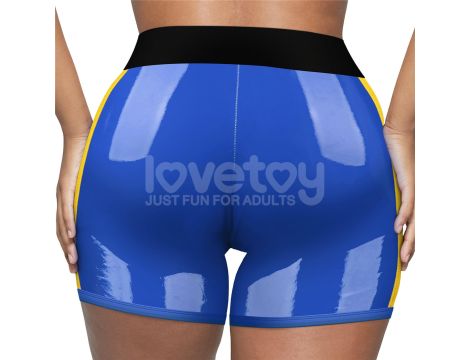 Chic Strap-On shorts (28 - 31 inch waist) Blue - 5