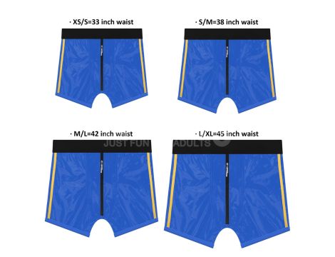 Chic Strap-On shorts (28 - 31 inch waist) Blue - 22