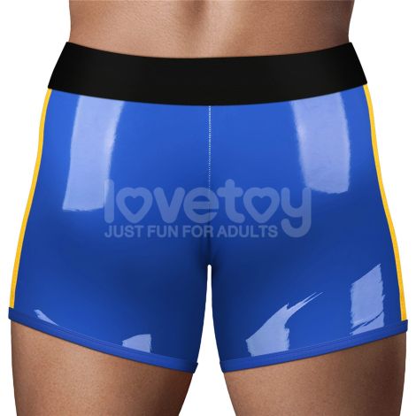 Chic Strap-On shorts (28 - 31 inch waist) Blue - 11