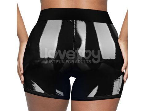 Chic Strap-On shorts (28 - 31 inch waist) Black - 5