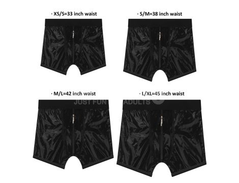 Chic Strap-On shorts (28 - 31 inch waist) Black - 22