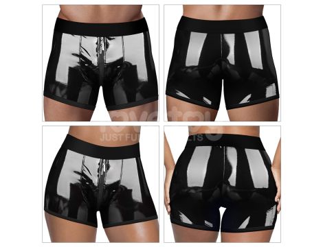 Chic Strap-On shorts (28 - 31 inch waist) Black - 24