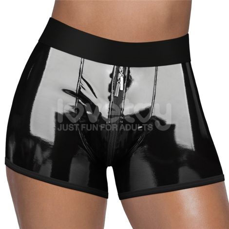 Chic Strap-On shorts (28 - 31 inch waist) Black - 4