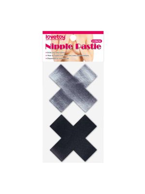 Cross Pattern Nipple Pasties (2 Pack)