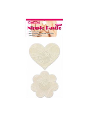 Lace Heart and Flower Nipple Pasties (2 Pack)