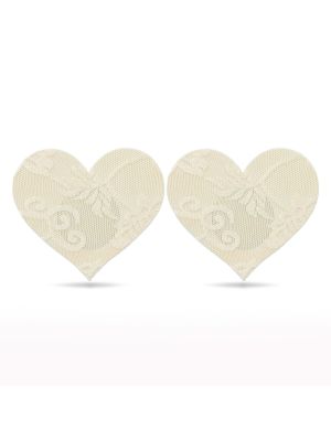 Lace Heart and Flower Nipple Pasties (2 Pack) - image 2