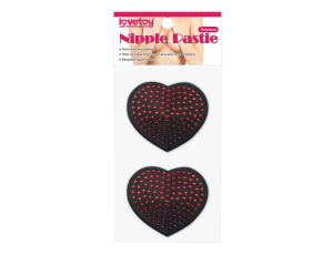 Reusable Red Diamond Heart Nipple Pasties - image 2