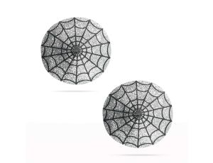 Reusable Spider Glittering Sexy Nipple Pasties