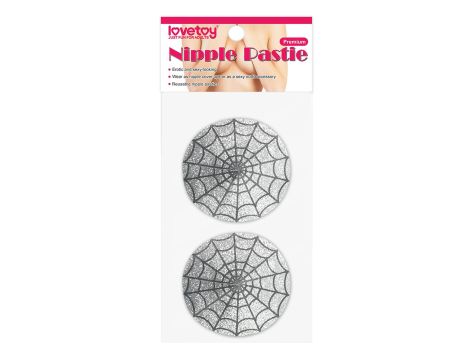 Reusable Spider Glittering Sexy Nipple Pasties - 2